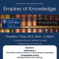 Empires of knowledge May 2013